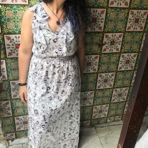 Gently used Banana Republic lilac floral dress